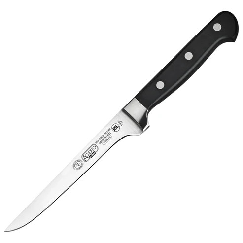 Winco KFP-61 6" Acero Boning Knife with Injection Molded POM Handle