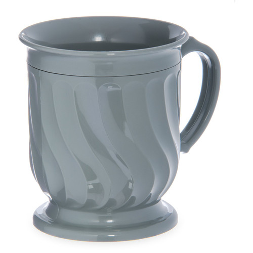 Dinex DX300084 Turnbury 8 oz Sage Insulated Pedestal Base Bowl