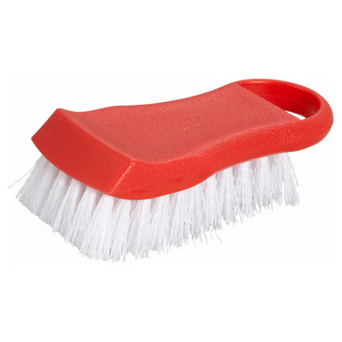 Winco CBR-RD 6-1/2" Polypropylene Cutting Board Brush