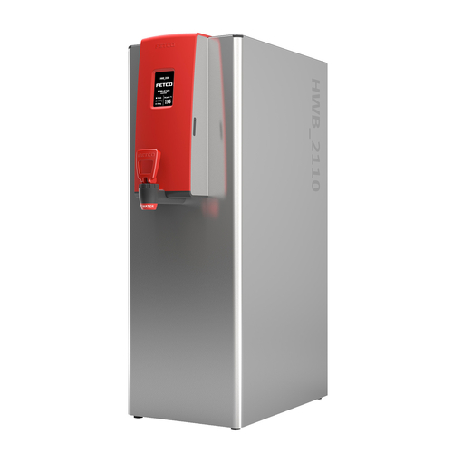 Fetco HWB-2110 10 Gal. Stainless Steel and High-Tech Polymeric Digital Controls Hot Water Dispenser - 33.8 Amps