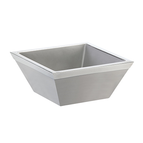 Cal-Mil 3326-10-55 10"W Square Cold Concept Bowl