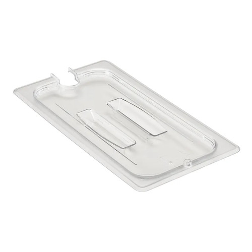 Cambro 30CWCHN135 Camwear 1/3 Size Clear Food Pan Cover - 6/Case