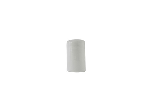 Tuxton BWI-0301 1-3/4" 2 Oz. Ceramic White PepPer Shaker (1 Dozen)