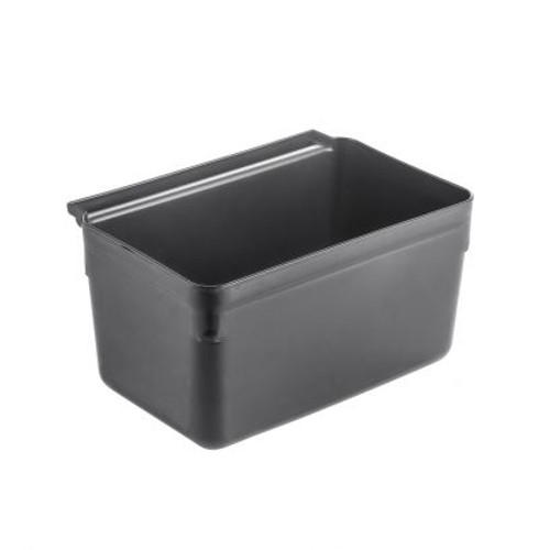 CAC China BTUC-FB Black Flatware Bin for Utility Cart BTUC Series (6 Each Per Case)