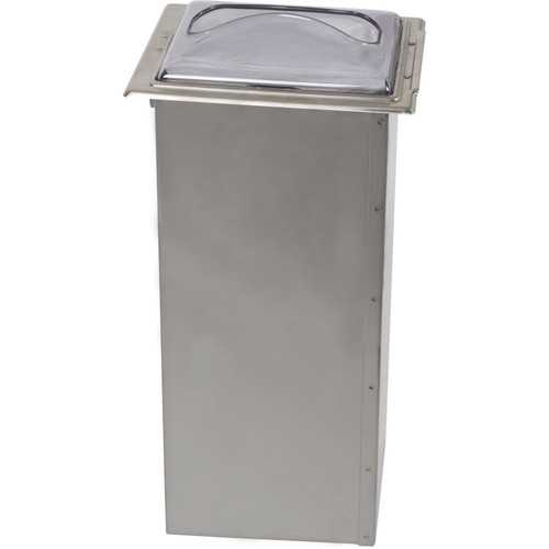 San Jamar H2003CLSS Interfold Countertop Napkin Dispenser Plastic Clear FacePlate