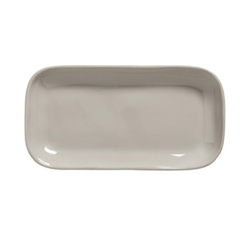 American Metalcraft CPL14SH Plastic Gray Rectangular Serving Platter