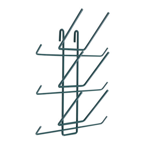 Metro BH6K3 Smartwall Bottle Drying Rack Holds (6) Bottles & Caps Metroseal 3 Epoxy-Coated Corrosion-Resistant Finish