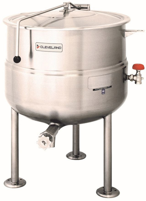Cleveland KDT1T 1/2 Gallon 2/3 Steam Jacket Design Countertop Kettle