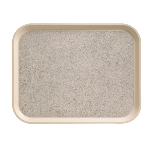 Cambro 1418VC380 14" Ivory Rectangle Versa Camtray