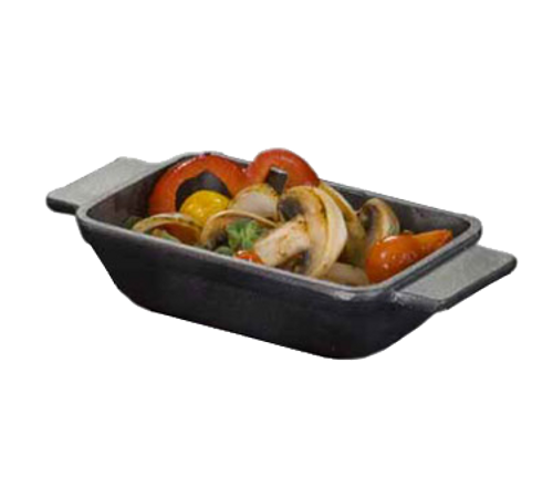 American Metalcraft CIPRT5336 9.5 Oz. Cast Iron Rectangle Baking Dish