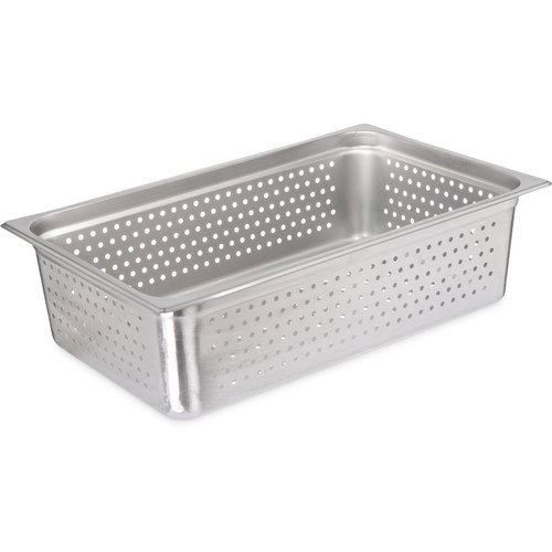 Carlisle 607006P 22 Qt. Full Size Stainless Steel DuraPan Steam Table Pan