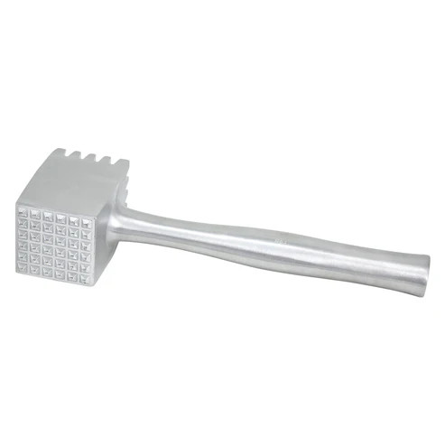 Winco AMT-4 12-3/4" OAL 4-1/4" x 2-3/4" Heavy Aluminum Meat Tenderizer