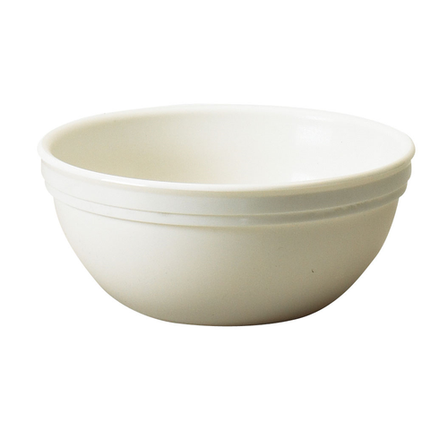 Cambro 50CW148
 5-1/4"
 PolyCarbonate
 White
 Round
 Camwear Nappie Bowl - 48/Case