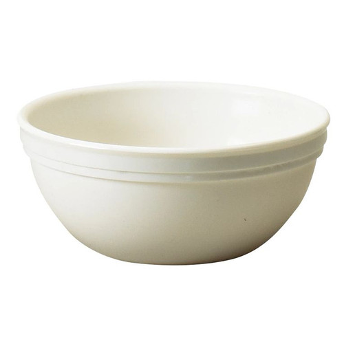 Cambro 50CW148
 5-1/4"
 PolyCarbonate
 White
 Round
 Camwear Nappie Bowl - 48/Case