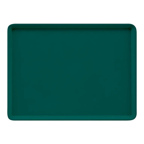 Cambro 16225414 16.5" Teal Rectangle Camtray - 12/Case