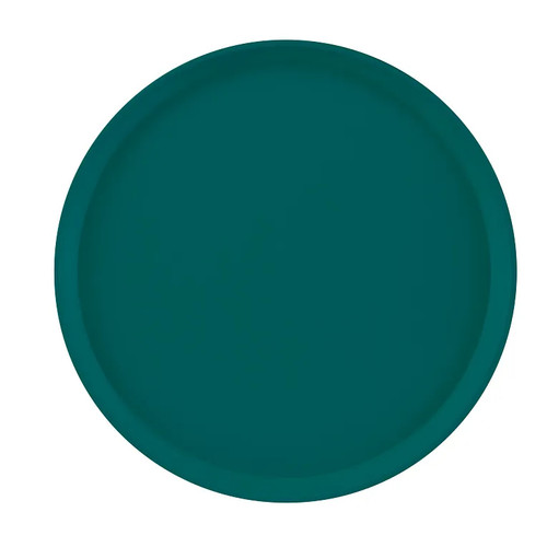 Cambro 1600414 16"Dia. Teal Round Serving Camtray - 12/Case
