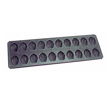 Matfer Bourgeat 310732 Exopan Madeleine Sheet 15-1/2"L x 5"W Non-Stick Coating Steel