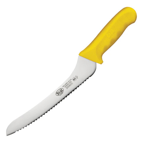 Winco KWP-92Y 9" Bread Knife with Polypropylene Handle