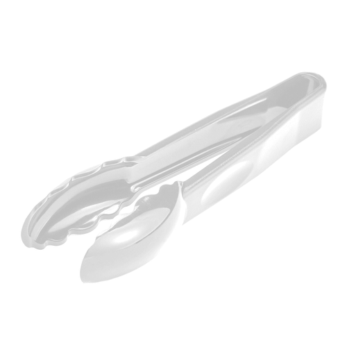 Cambro 6TGS148 6" White Lugano Tongs - 12/Case