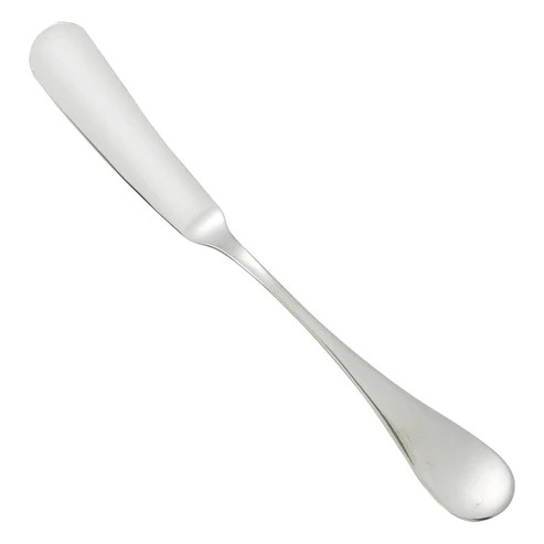 Winco 0037-12 6-3/4" Stainless Steel Butter Spreader (contains 1 Dozen)