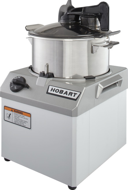 Hobart HCM62-1 6 Qt. Stainless Steel Bowl Design Food Processor - 208-240 Volts