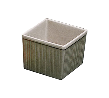 Bon Chef 9502PWHT White Square Garnish Bowl