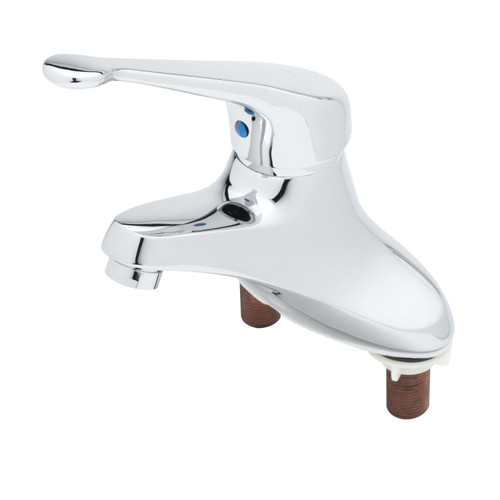 T&S Brass B-2710-LH Faucet single lever 4" center set