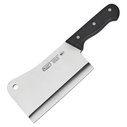 Winco KFP-72 7" L x 4.38 Acero Cleaver