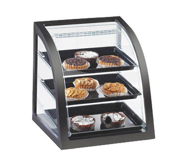 Cal-Mil P255-96S Midnight Bamboo Display Case 17"