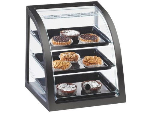 Cal-Mil P255-96S Midnight Bamboo Display Case 17"