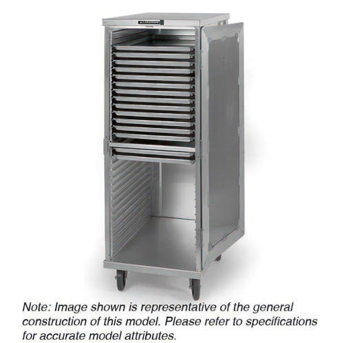 Lakeside 5531 68" H Aluminum Non-Insulated 40 Pans Transport and Delivery Cabinet