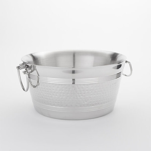 American Metalcraft DWBT15 Stainless Steel Party Tub 15" Dia. x 7" H