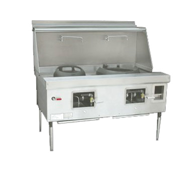 Town E-6-SS-NG 137" W Natural Gas Wok Range