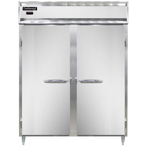 Continental Refrigerator DL2WE-SS-PT Designer Line Heated Cabinet Extra Wide Pass-Thru