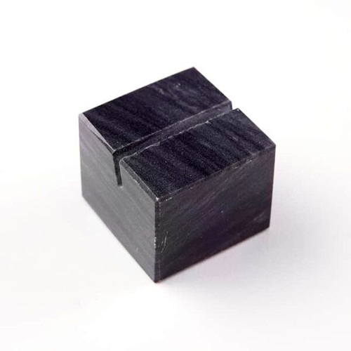 American Metalcraft MCHB125 1.25" W Black Square Card Holder