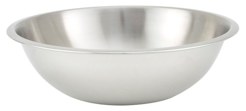 Winco MXHV-800 8 qt. Stainless Steel Mixing Bowl