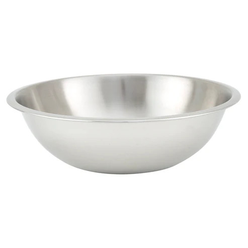 Winco MXHV-800 8 qt. Stainless Steel Mixing Bowl