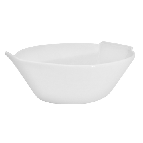 CAC China RCN-BT7 16 Oz. Super White Porcelain Accessories Bowl (3 Dozen Per Case)