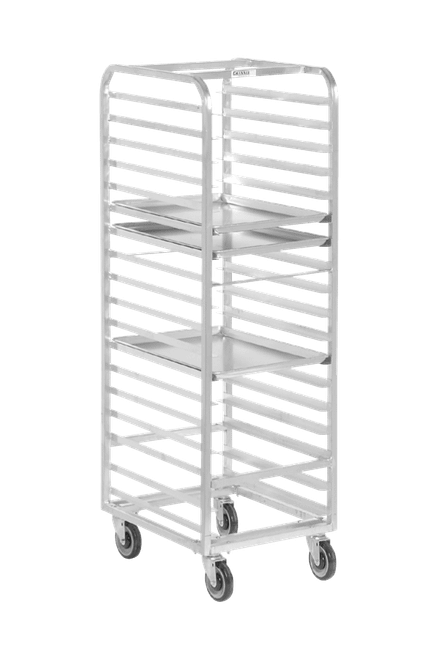 Channel 401A 20 Pan End Load Aluminum Bun Pan Rack