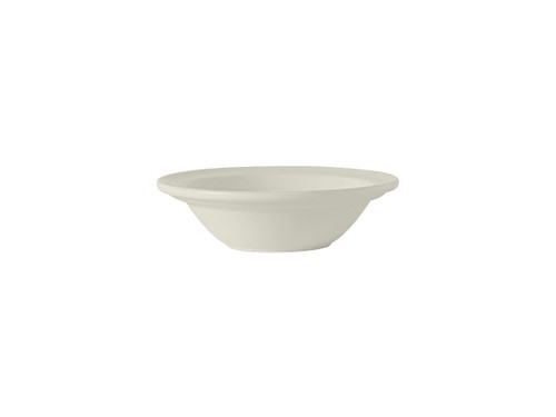 Tuxton AMU-060 5-1/8" 4-1/2 Oz. Ceramic Pearl White Round Fruit Dish (3 Dozen Per Case)