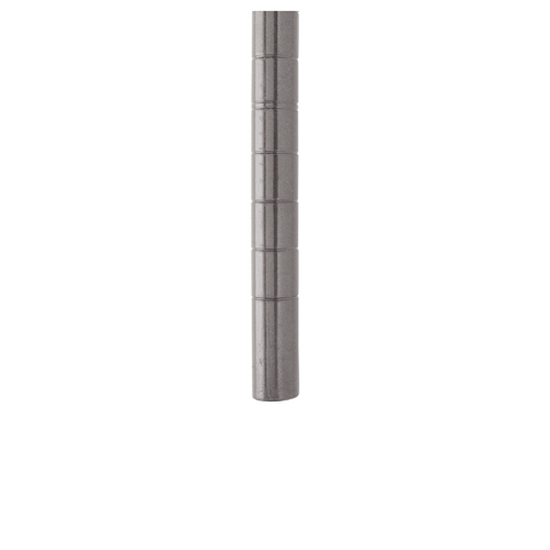Metro 27Upk4 Super Erecta Siteselect Post 27-3/4"H Metroseal Gray Epoxy Coated Corrosion-Resistant Finish