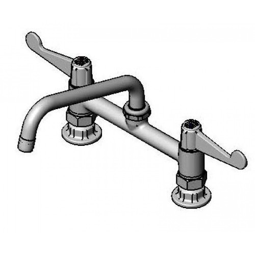 T&S Brass 5F-8DWX08 Equip Faucet swivel 8"