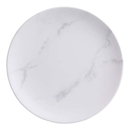 American Metalcraft MCP9MA 9" Plastic White Round Plate