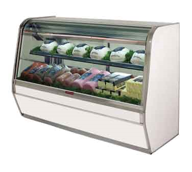 Howard McCray R-CDS32E-4C-S-LED 50"W Curved Glass Deli Meat & Cheese Service Case