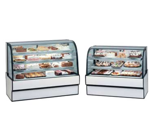 Federal Industries CGR7742 77.13" W Curved Glass Refrigerated Bakery Case