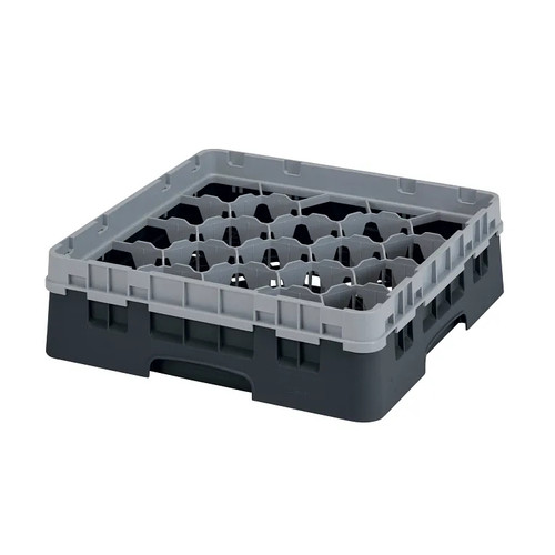 Cambro 20S318110 Camrack Glass Rack With Soft Gray Extender - 5 Cases