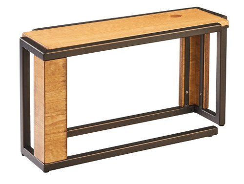 Cal-Mil 3901-11-84 20-1/2"W x 7"D x 11"H Rectangular Bronze Wood Sierra Display Riser