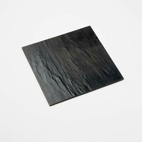 American Metalcraft FSLT14 Plastic Gray Square Endurance Platter