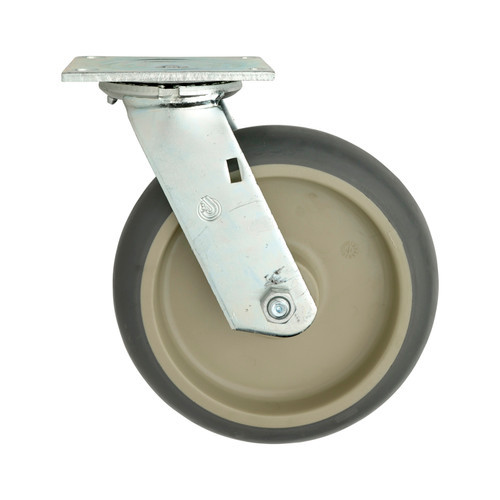 Metro C8Da Super Erecta Dolly Plate Caster Swivel 8" Dia. 2"W Face High-Modulus Donut 450 Lb. Capacity
