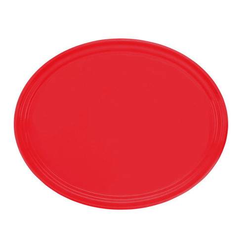 Cambro 2700510 22" Red Oval Serving Camtray